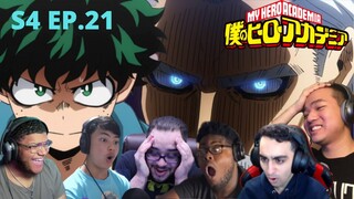 DEKU VS GENTLE ! MY HERO ACADEMIA SEASON 4 EPISODE 21 REACTION MASHUP