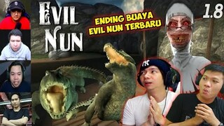 Reaksi Gamer Kabur Dari Buaya Ending Evil Nun 1.8 Update Terbaru | Evil Nun Indonesia