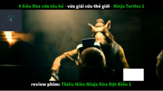 REVIEW PHIM : Thiếu niên nhẫn giả rùa (p1) #rvphimanhhung