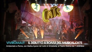 Il Musical "Cats" con Malika Ayane nel ruolo di Grizabella, al Teatro Sistina, a Roma dal 7 dicembre
