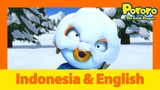Belajar Bahasa Inggris l Hantu bola salju l Animasi Indonesia | Pororo Si Penguin Kecil