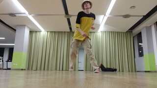 I have been doing popping for one year and nine months, and finally I have done a solo which I think