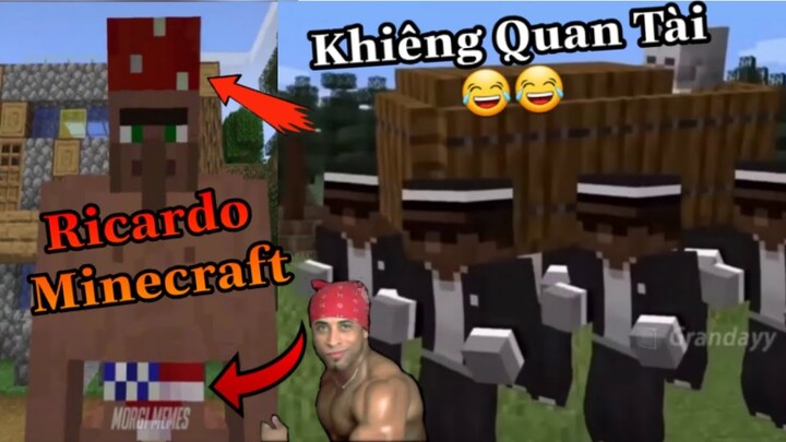 #114 Tik Tok Minecraft - Anh Khiêng Quan Tài Và Ricardo Xâm Chiếm Minecraft !!