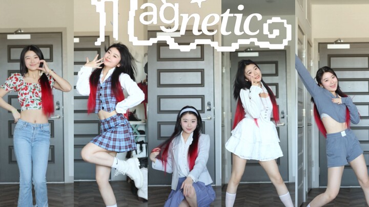 ILLIT-Magnetic || 8 set perubahan kostum dan tarian cover lagu lengkap adalah koreografi yang sangat