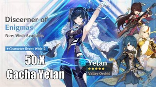 Gacha Yelan 50x Spin