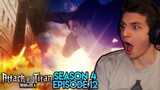 ATTACK ON HQ!! | Attack on Titan REACTION Season 4 Episode 12 - Guides