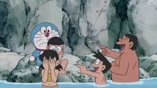 【Famous Doraemon Scene】Nobita the Mermaid Emerges from the Water