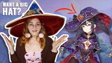How to make a GIANT Witch hat - Making My Mona Cosplay  | Free Pattern