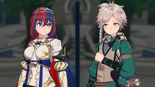 Alear (F) & Clanne Support Conversations + Extras | Fire Emblem Engage