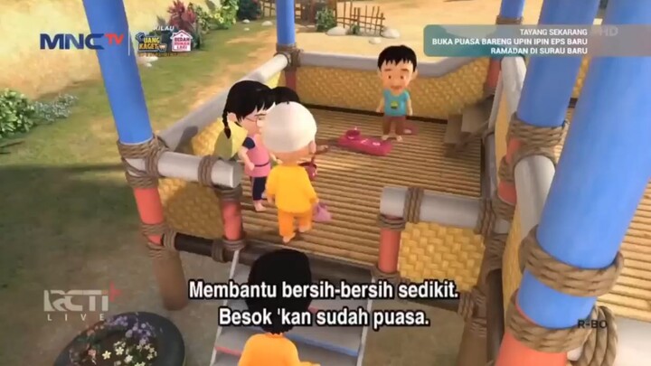 Upin & Ipin _ Sedapnya nasi Lemang