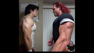 Real life Baki & Yujiro Hanma...