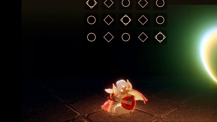 [Sky: Children of the Light Performance + Tutorial] "Happiness" Sanxian Performance: Guess how she c