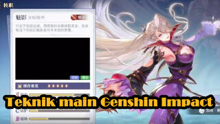 Teknik main Genshin Impact