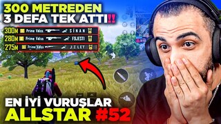 ARD ARDA 3 DEFA 300 METREDEN TEK ATTI!! 😯 EN İYİ VURUŞLAR ALLSTAR #52 | PUBG MOBILE