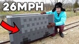 This minecart is real and fast