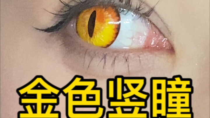 Golden vertical pupils exude an overwhelming sense of intimidation.