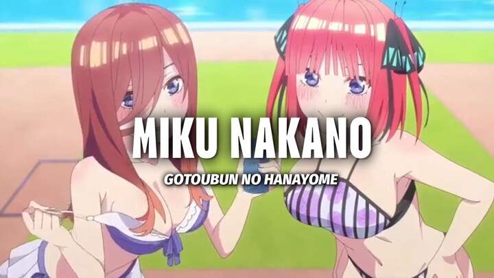 ANIME GOTOUBUN NO HAMAYOME [MIKU NAKANO] | LEBIH INDAH | CLIP HD 1080 !!!