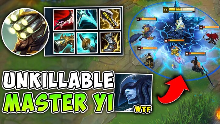 THE MOST UNKILLABLE MASTER YI OF ALL TIME!! (YI WITH LISSANDRA ULT) - League of Legends