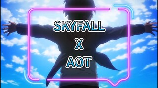 「AMV」 Aot X Skyfall