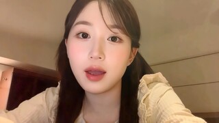温柔的要命！吴海媛直播再唱中文《想见你》