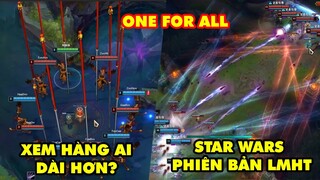 TOP khoảnh khắc điên rồ nhất Một Cho Tất Cả 2021: So hàng ai dài hơn, Star Wars phiên bản LMHT