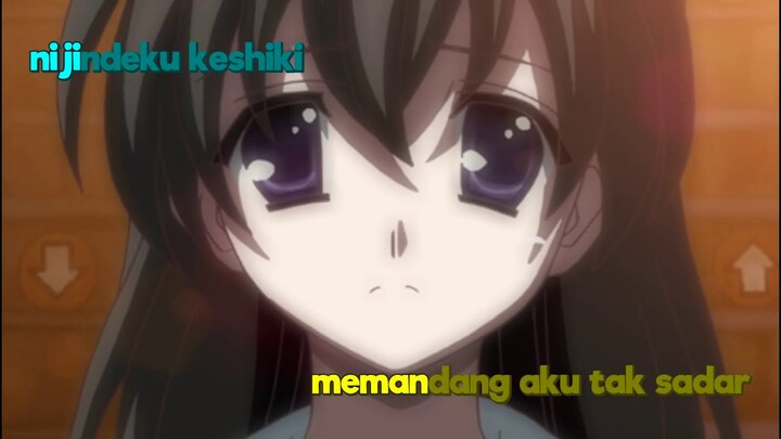 LMV : Minami Kuribayashi - Anata ga Inai (School Days - Normal End Song) (+Lirik Bahasa Indonesia)