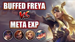 BUFFED FREYA VS META EXP LANERS |EARLY GAME SITUATION