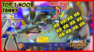 The Noobiest Top 1 Fanny of All Time! by NoobQueen - Mobile Legends - MLBB