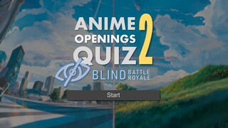ANIME OPENING QUIZ: Blind Looting Mode!? | GAME VERSION! (Check Description)