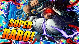 SUPER RARO! A CRIATURA MAIS FORTE DO MUNDO! JOGUEI COM KAIDO NO ONE PIECE BOUNTY RUSH