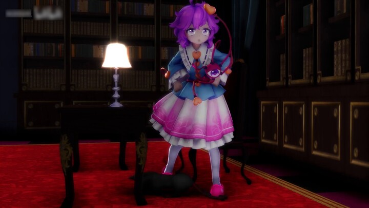 [MMD.3D] Touhou Project. Tidur lagi