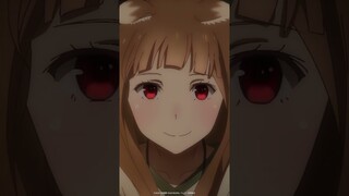 「ありがと」／#狼と香辛料 名シーン切り抜き：第7幕より