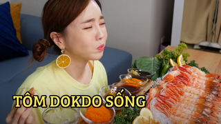 [Mukbang TV] - Tôm Dokdo sống