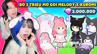 Mèo Simmy Bỏ 3 Triệu Kim Cương Mở Trang Phục Melody Kuromi Trong Play Together !!