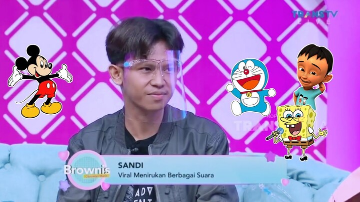 VIRAL!! SANDI DUBBER MAMPU MENIRUKAN BERBAGAI SUARA KARTUN