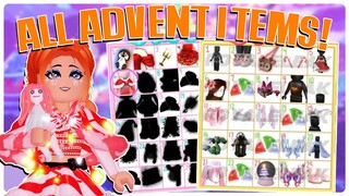EVERY ADVENT ACCESSORY! Prepare For The NEW UPDATE! 🏰 Royale High Winter Update 2022