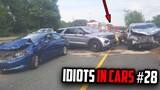 Hard Car Crashes & Idiots in Cars 2022 - Compilation #28