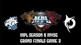EVOS SG VS TODAK | MPL SEASON 6 MYSG | GRAND FINALS | GAME 3