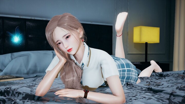 [MMD·3D] [Character] JK girl next door is pretty - MMook JJI Bba