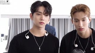 【SVT_ZER·0】[داخل سيفتين] كواليس الفيديو الخاص "Rock with you" مع ترجمة باللغة الصينية في المحطة الصف