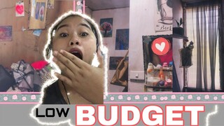 2,000 PESOS EXTREME DIY boarding house ROOM MAKEOVER + breakdown