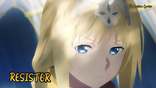 『Lyrics AMV』 Sword Art Online Alicization OP 2 Full 「RESISTER - ASCA」 Francisco Lyrics