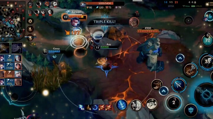 #Wildrift #Vayne Quadrakill Highlights