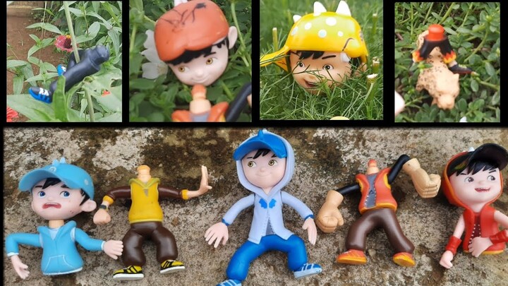 Bantu Mencari Badan Dan Kepala Boboiboy Yang Hilang | Ada Boboiboy Angin, Air, Es, Gempa & Blaze