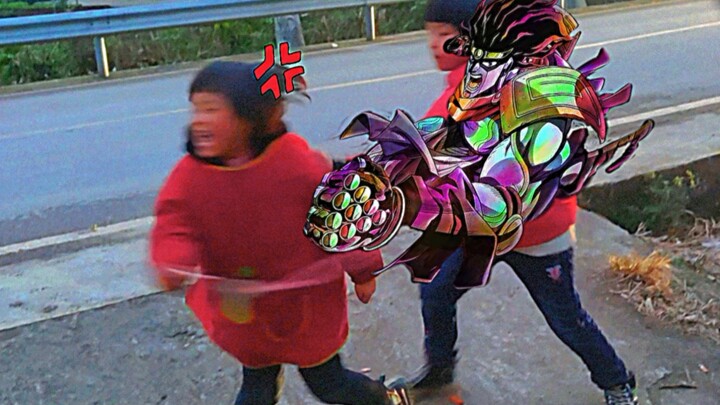 About the fact that my sister turned into Jotaro and beat up Dio