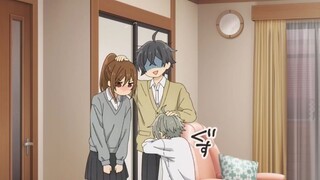 Miyamura vừa là bạn trai vừa là cha.