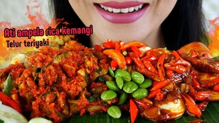 ASMR ATI AMPELA RICA KEMANGI, TELUR TERIYAKI | EATING SOUNDS