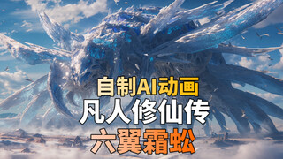 凡人修仙传 自制AI动画 六翼霜蚣 韩立人界灵宠