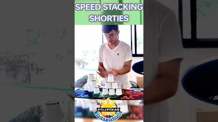 A Fast Speed Stacking Shorties: Cycle in 5.68 Seconds! #cupstacking #fast #shorts
