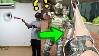 Phòng chiến đấu bằng dao VR là hiện thân bất khả chiến bại